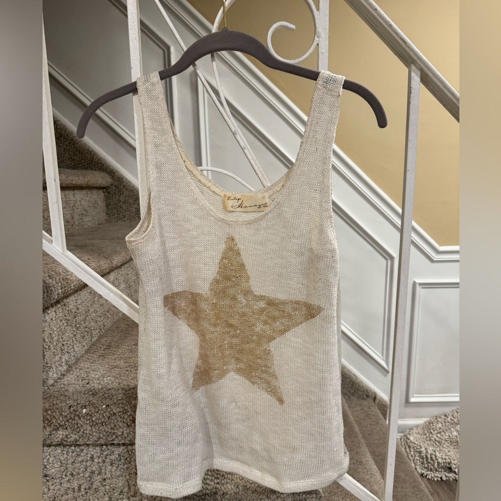 Vintage Havana Crochet Star Tank